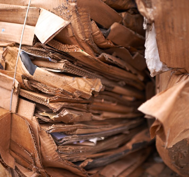 Bring your cardboard to be recycled